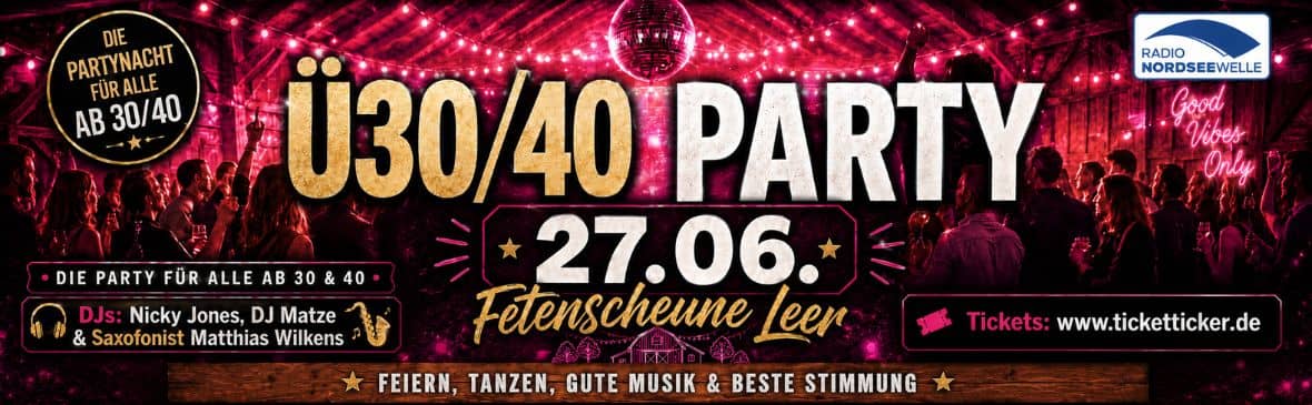 Ü30/Ü40 Party