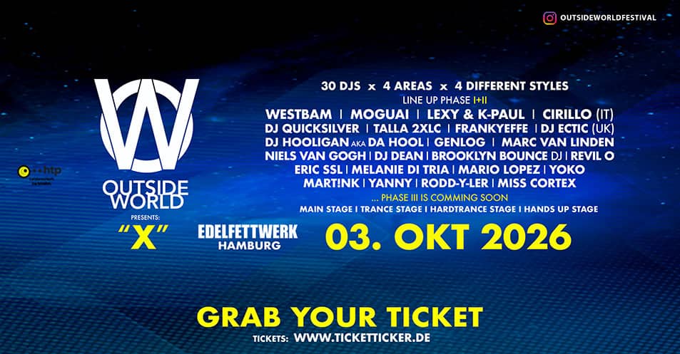 OUTSIDE WORLD FESTIVAL - HAMBURG pres. "X"
