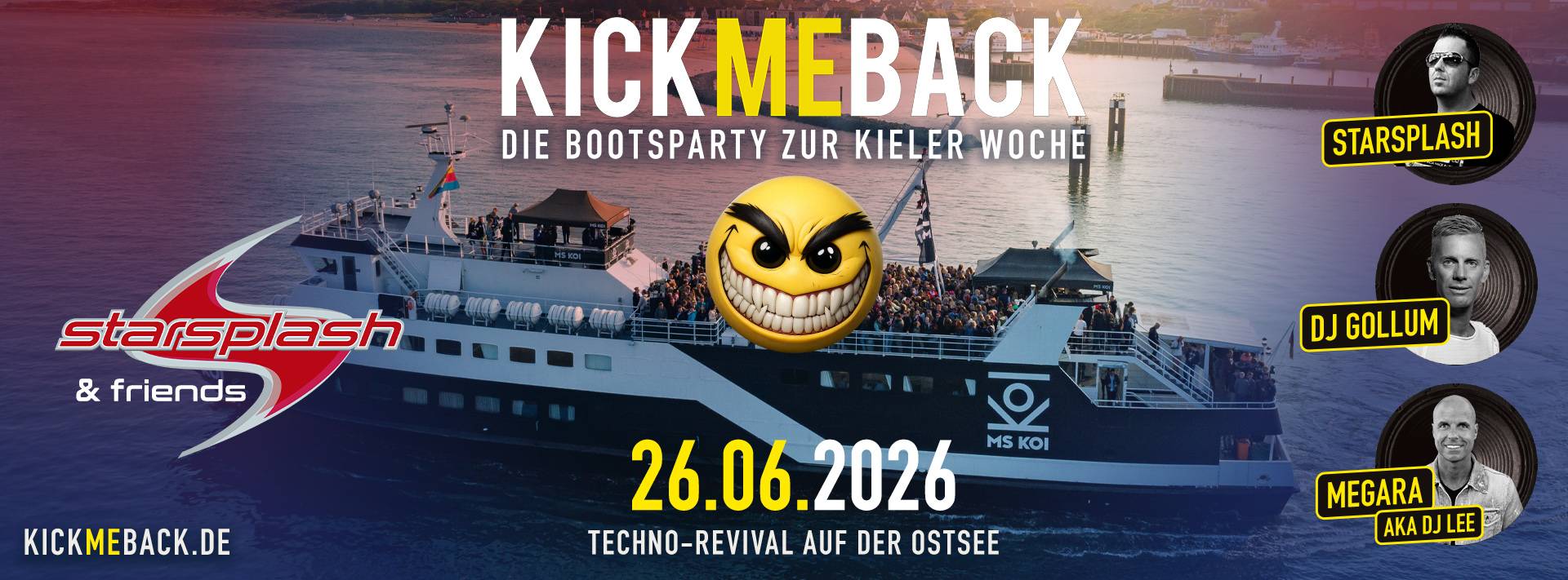 KICK ME BACK auf der Ostsee