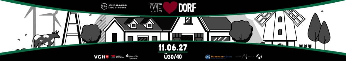 WE LOVE DORF - Freitag - 2027