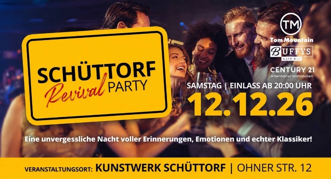 SCHÜTTORF REVIVAL PARTY – DIE ZEITREISE GEHT WEITER